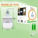 چراغ چادر و لامپ اضطراری برند OKGO مدل FA-7936 - Image 3