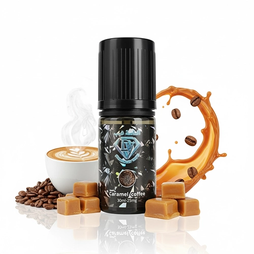 Caramel Coffee سالت نیکوتین برند الماس طعم کارامل قهوه - Image 1
