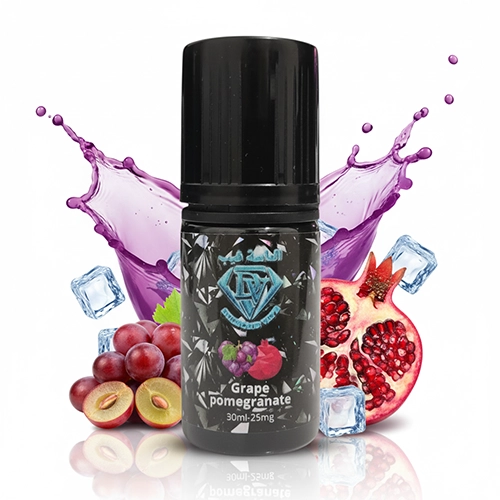 Grape Pomegranate سالت نیکوتین برند الماس طعم انگور انار - Image 1