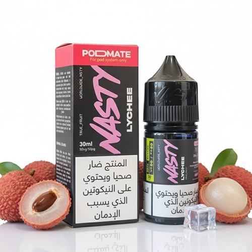 Nasty SaltNic LYCHEE سالت نیکوتین نستی طعم لیچی سفارش امارات - Image 1