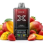 پاد یکبار مصرف 25000 پاف VIGORBOX طعم توت فرنگی انبه